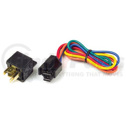 Grote 84-1040 5 Pin Relay & Pigtail Assembly - W/ Mounting Bracket, 12V