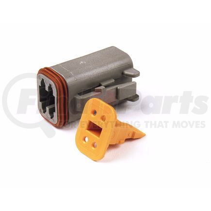 Grote 84-2475 Deutsch - DT Series Housing & Wedgelock - 4-Way Male Plug