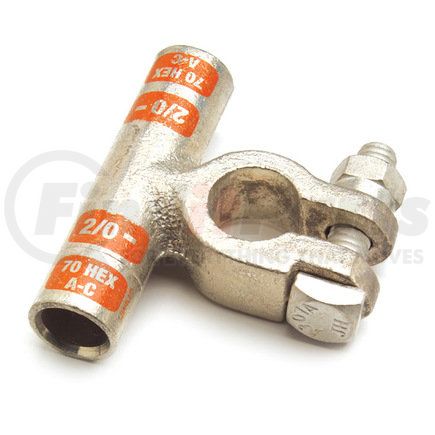 Grote 84-9098 Flag Style Battery Terminal Connector - 2/0 Gauge, Orange