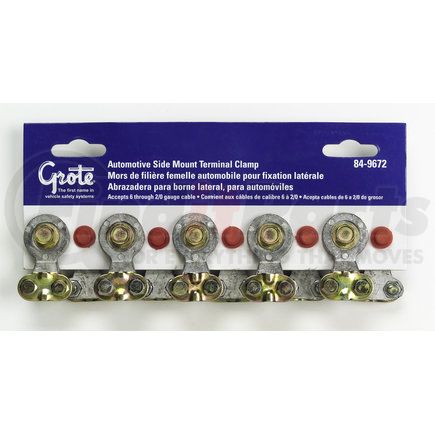 Grote 84-9672 Top Post & Side Mount Automotive Battery Terminal Clamps - Universal Side Terminal