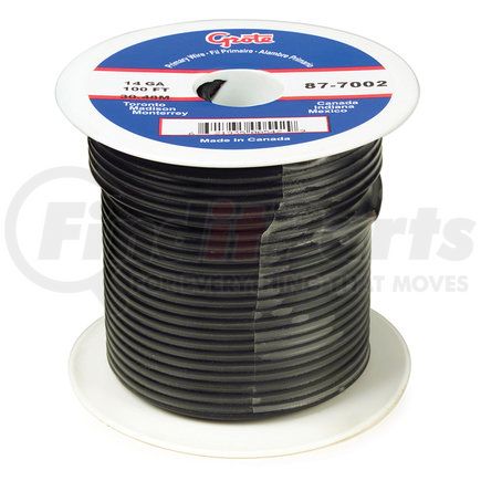 Grote 87-2002 SXL Heavy Duty Primary Wire - Length 100' Black