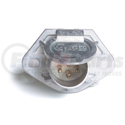 Grote 87250 Ultra-Pin Receptacle Two-Hole Mounts - Receptacle Only, Split Pin