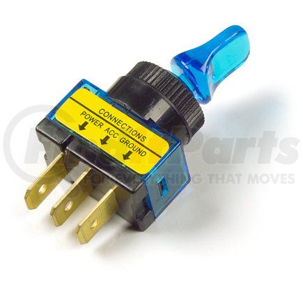 Grote 82-1912 Toggle Switch - Illuminated - Duckbill - Blue