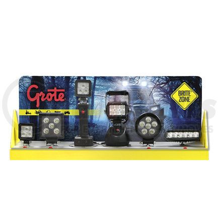 Grote 00210 BriteZone™ LED Work Light - Counter Top Display, 33" x 12" x 16"