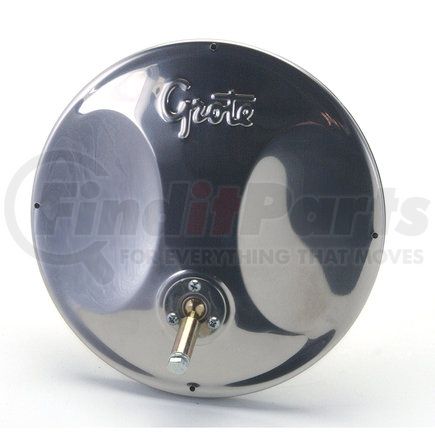 Grote 12173 8" Round Convex Mirrors with Offset Ball-Stud - Stainless Steel