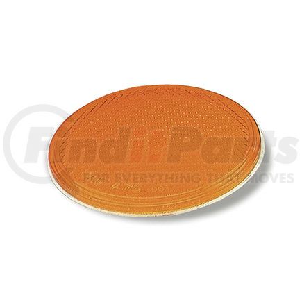 Grote 40063 Sealed 3" Round Stick-On Reflector - Yellow