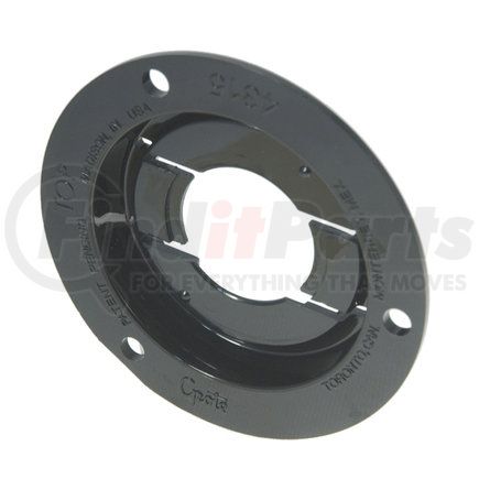 Grote 43152-3 Theft-Resistant Mounting Flange For 2" Round Lights - Black, Multi Pack