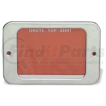 Grote 43424-3 Aluminum Permit Holder - w/ Vinyl Pouch, Multi Pack