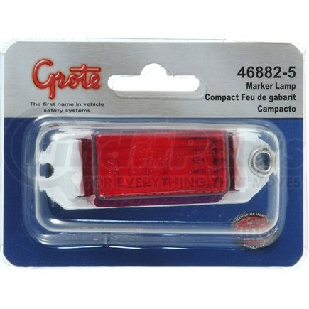 Grote 46882-5 Economy Clearance / Marker Light - Red