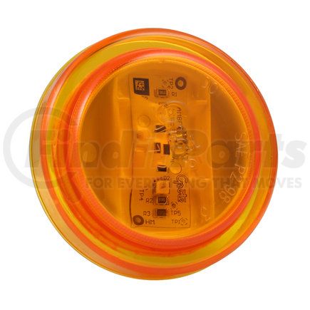 Grote 47123 Clearance-Marker Lamp SuperNova 2-1/2 in. Round LED Amber