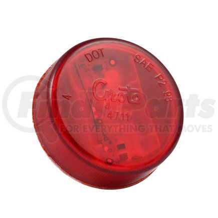 Grote 47112 Clearance-Marker Lamp SuperNova 2 in. Round LED Red