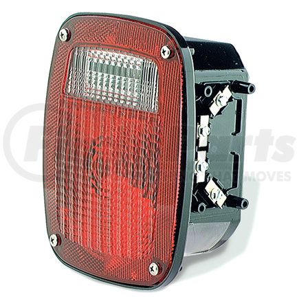 Grote 50902 Torsion Mount® Three-Stud GMC® Stop / Tail / Turn Light - Right-hand w/ License Window