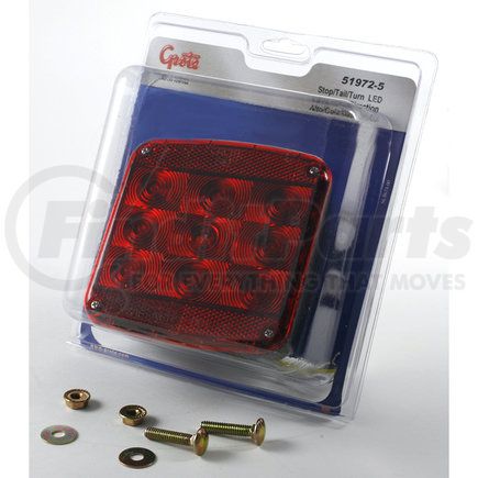 Grote 51962-5 Submersible LED Trailer Lighting Kit - Right-hand Stop / Tail / Turn Replacement