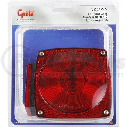 Grote 52312-5 Trailer Lighting Kit - Left-hand Stop / Tail / Turn Replacement