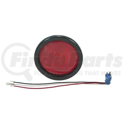 Grote 52782-3 Torsion Mount® II 4" Stop / Tail / Turn Light - Female Pin, Red Kit (52772 + 91740 + 67000), Multi Pack