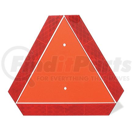 Grote 71152 Slow-Moving Vehicle Emblem - Orange/Red