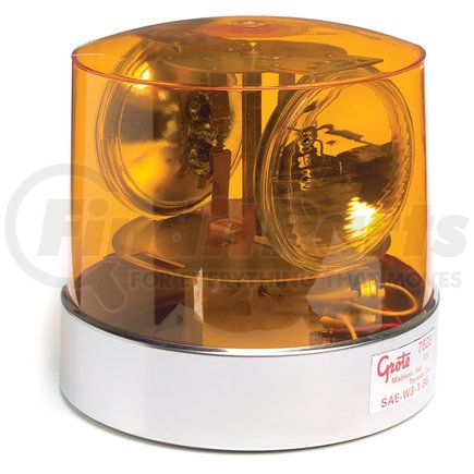 Grote 76223 Two Sealed-Beam Roto-Beacons - Yellow