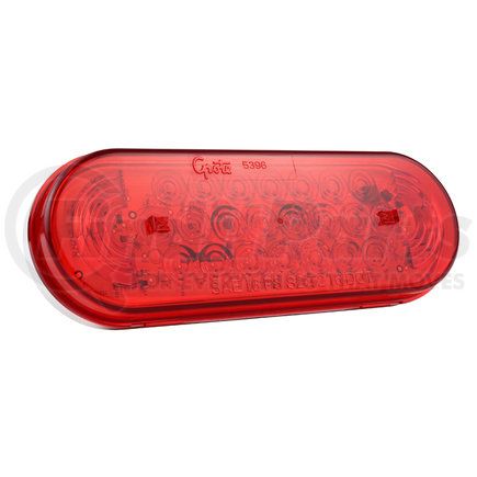 Grote 77362 Oval LED Strobe Light - Red