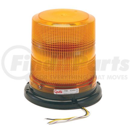 Grote 77833 High Profile Class II LED Strobe Light - Yellow