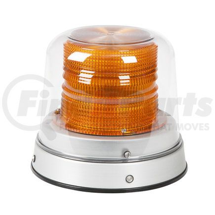 Grote 78013 Tall Dome LED Beacon - Dual Color - Class I, Amber, Clear Dome