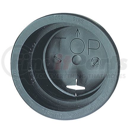 Grote 91950-3 Closed Back Grommet For 4" Round Lights - Black, Multi Pack