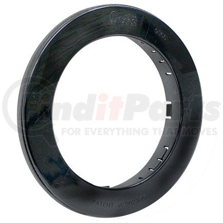 Grote 93552-3 Snap-In Theft-Resistant Flange For 4" Round LED Lights - Black, Multi Pack