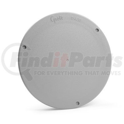 Grote 94380-4 Snap-In Cover Plates - 4" Round, Gray