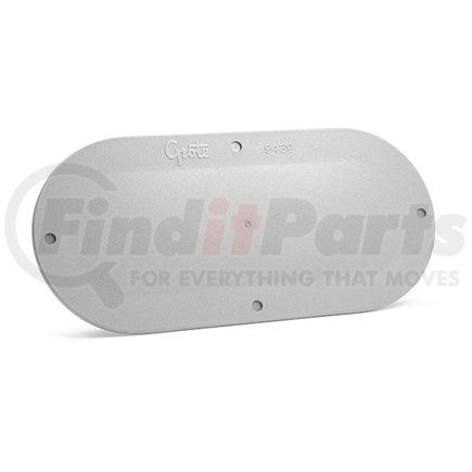 Grote 94390-4 Snap-In Cover Plates - 6" Oval, Gray