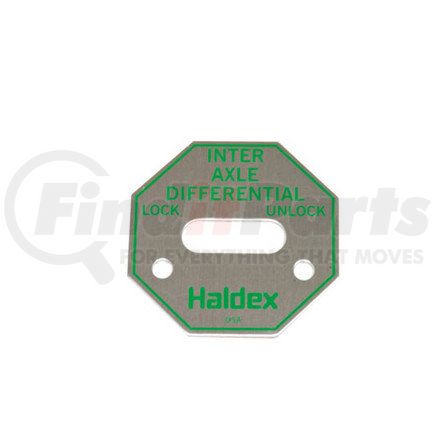 Haldex K145151 Nameplate