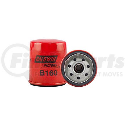 Baldwin B160 Oil Filter, Full-flow, Spin On, 20 Psid By-pass Valve