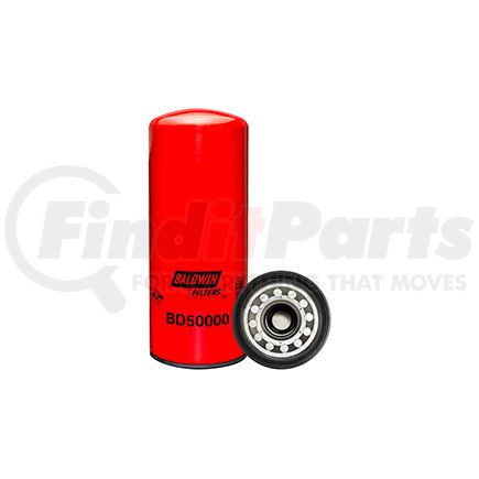 Baldwin BD50000 Oil Filter - for Cummins ISX Engine, Spin-on, Dual-flow