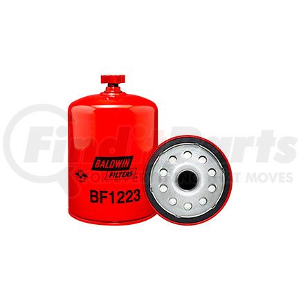 Baldwin BF1223 Fuel Water Separator Filter - Spin-On, with Drain