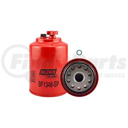 Baldwin BF1348-SP FWS Spin-on with Drain and Sensor Port