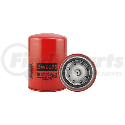 Baldwin BW5075 Engine Coolant Filter - Coolant Spin-On, with BTA PLUS Formula