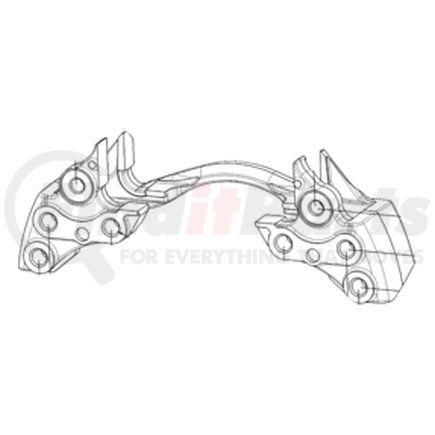 Meritor 3215G1593 Meritor Genuine Air Disc Brake - Caliper Carrier