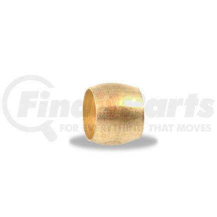 Velvac 011007 Air Brake Compression Fitting, Spherical Sleeve, Brass, 5/8"