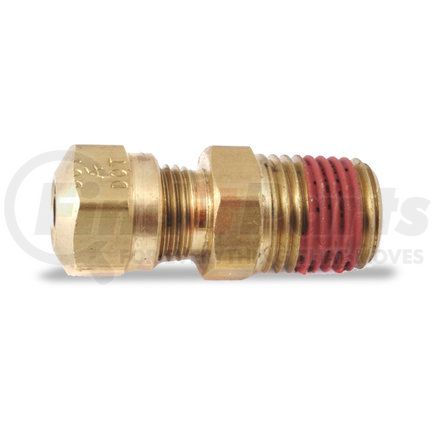 Velvac 012022 Fuller Transmission Compression Fitting, Male Connector, Brass, 1/8" x 1/8"