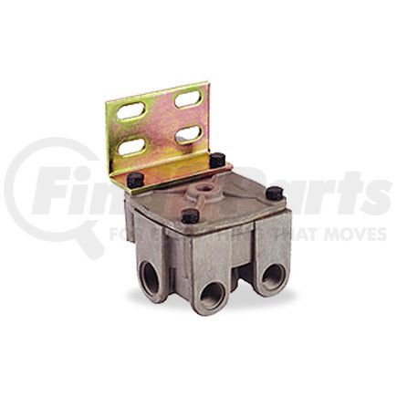 Velvac 034026 Relay Valve, R-12 Style, (2) 3/4" NPT Supply Ports, (2) Horizontal 1/2" NPT Delivery Ports