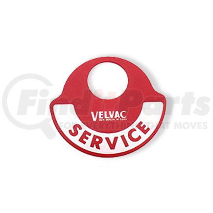 Velvac 035026 Line Identification Tags, Service Tag