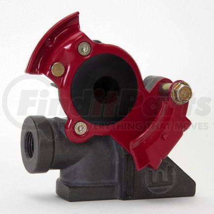 Velvac 035147 Plated Aluminum Gladhand, 37° Emergency Gladhands, 3/8" Pipe Thread