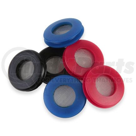 Velvac 035177 Gladhand Seal, Black Universal Gladhand Seal with Built In Screen
