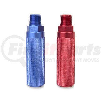 Velvac 035178 GladhandL™ Grip, One Red and One Blue Solid Aluminum Gladhand Grip, Hardware not needed