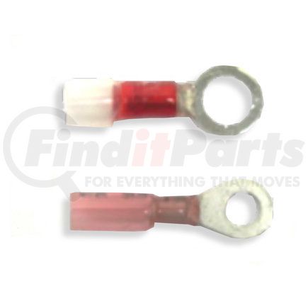 Velvac 055113-10 Ring Terminal, CNS Extreme, .37 Stud, 22-18 Gauge, Red