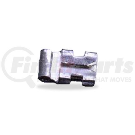Velvac 056086-50 Male Quick Slide, 90° Flag, Butted Seam, 22-18 Wire Gauge