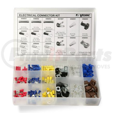 Velvac 056109 Electrical Connector Kit, 170 Pieces