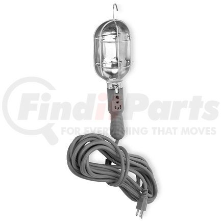 Velvac 057123 Work Lights, Incandescent, Metal Cage with Outlet, 13 Amp CB and All-Weather Cord.