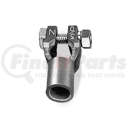 Velvac 058050 Straight Barrel Terminal, 4 Wire Gauge, Universal