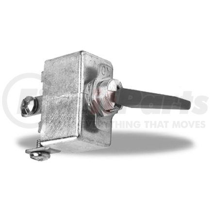Velvac 090179 Heavy Duty Single Pole Toggle Switch, SPST Poles, 21 Amp, 14 VDC, On/Off Circuitry, (2) Screw Terminals