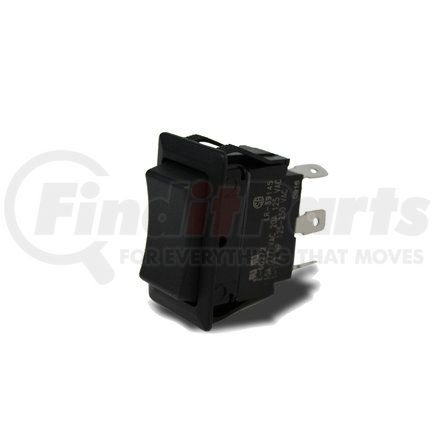 Velvac 090110 Full Size Rocker Switch, Standard, DPDT Poles, On/Off/On Circuitry, (6) .250" Flat Blade Terminals