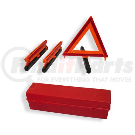 Velvac 090240 Emergency Triangle Kit, Three Piece Set